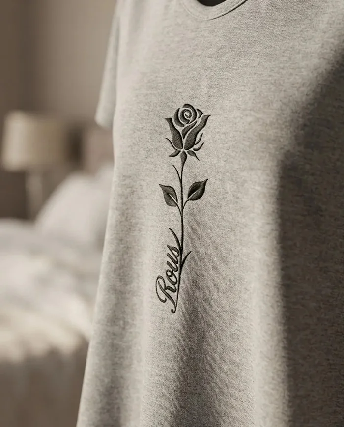 Remeron Manga Corta Juvenil con Estampa Algodon Premium - remeron%20melange%202.jpg