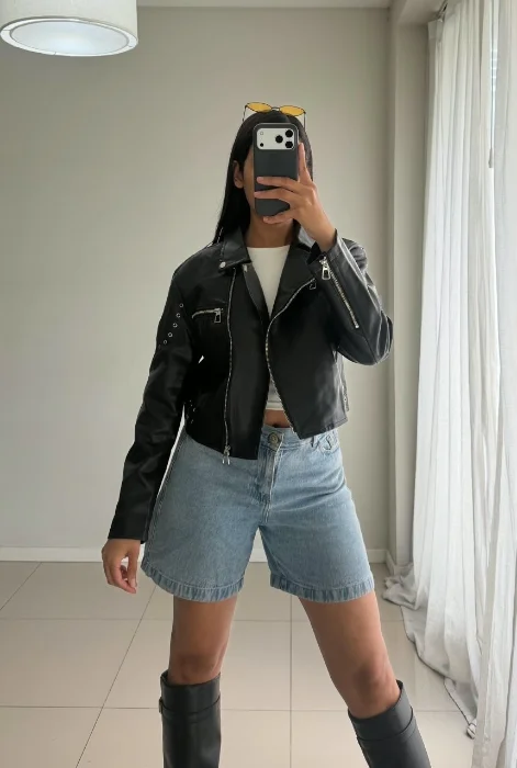 Campera de Eco Cuero