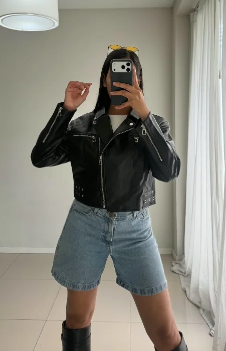 Campera de Eco Cuero