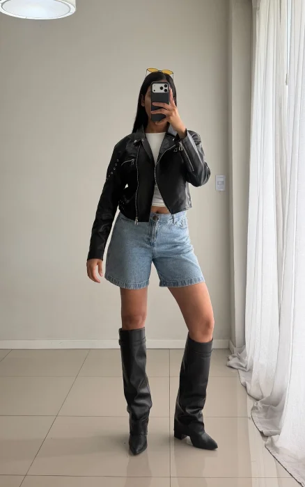 Campera de Eco Cuero