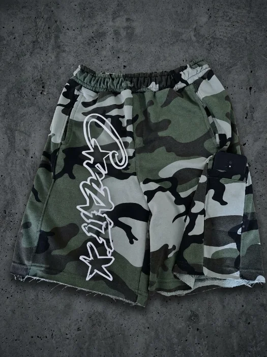 Shorts Rústico Pesado Camuflado
