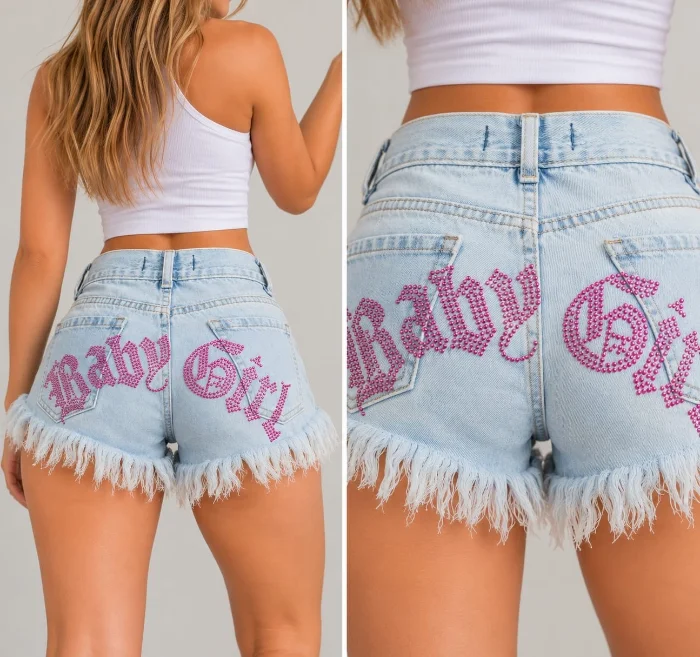 Baby Girl Short Playero