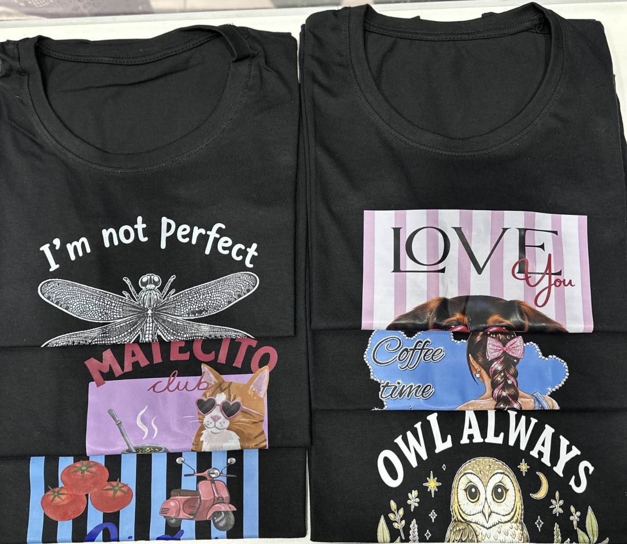 Remera Estampada Algodón Mujer Verano Dama Camisa Camiseta Remeron Top Manga Corta - Imagen 3