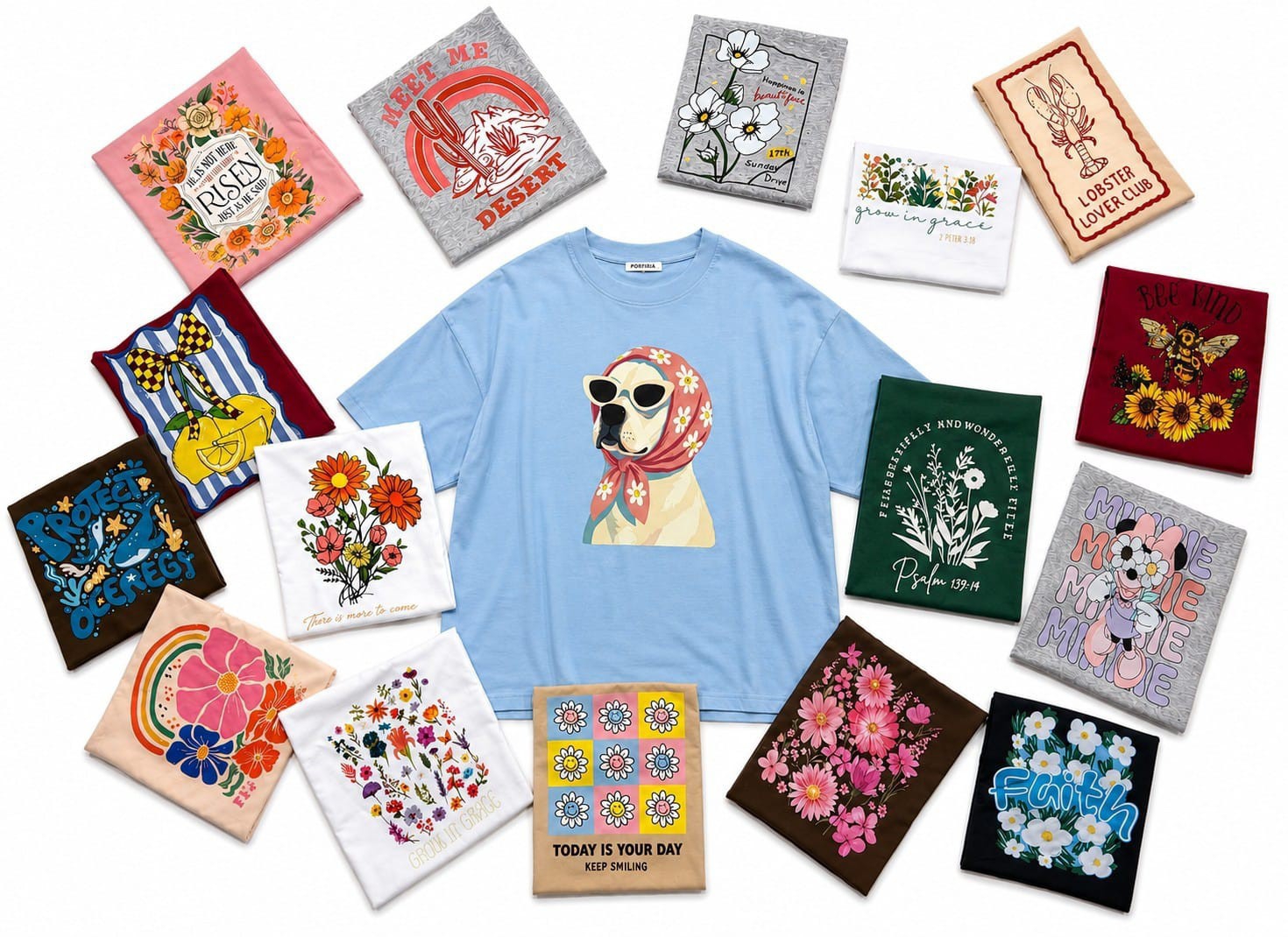 Remera Estampada Algodón Mujer Verano Dama Camisa Camiseta Remeron Top Manga Corta - Imagen 1