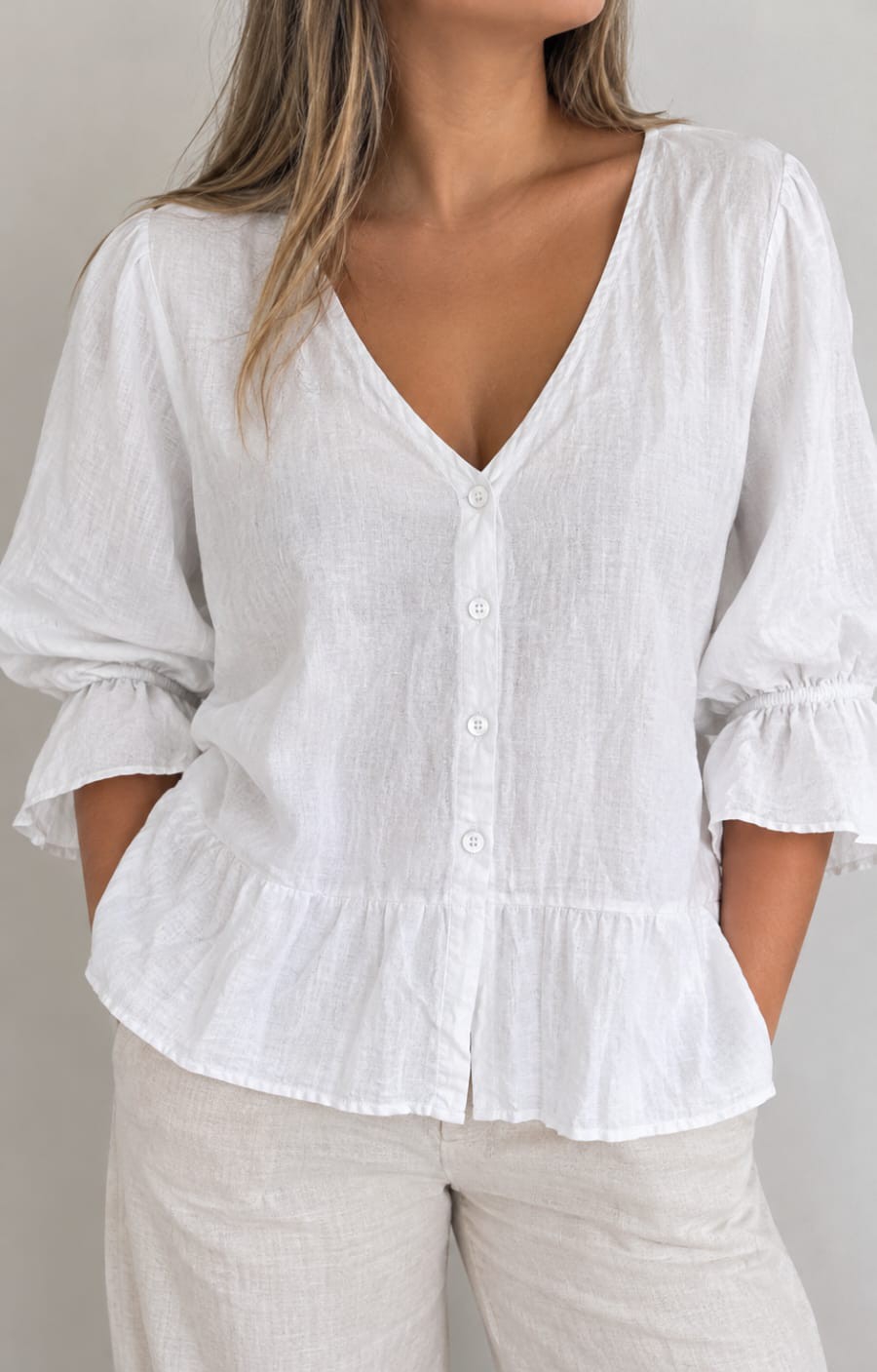 Blusa Lino - Imagen 2