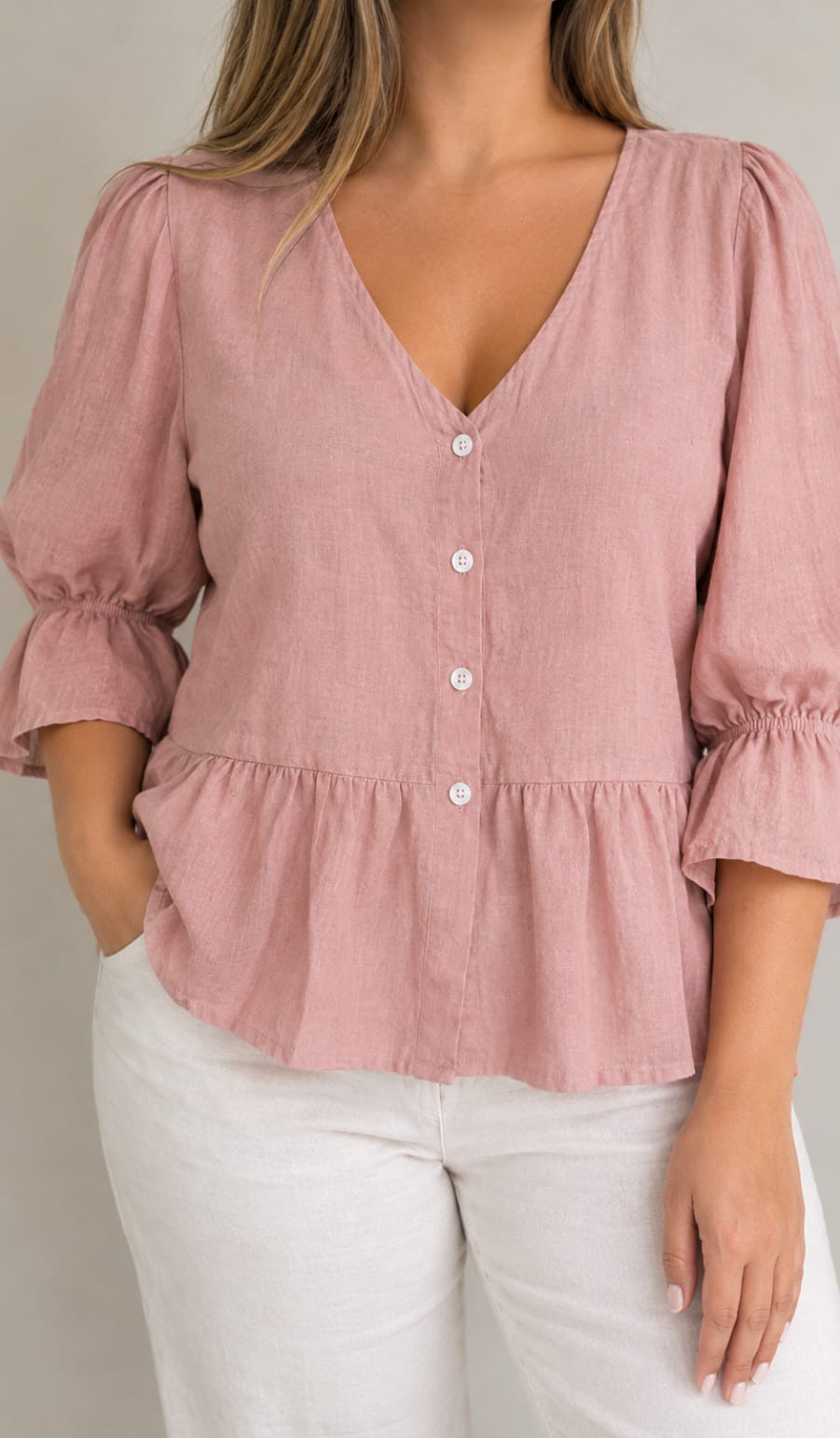 Blusa Lino - Imagen 3