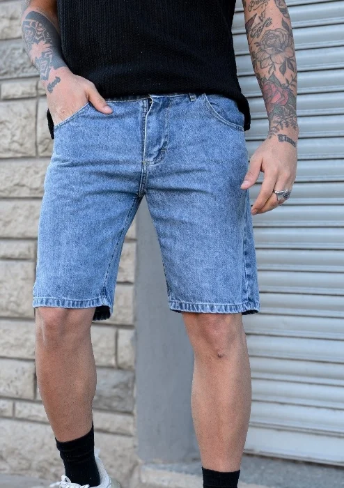 Bermudas Jeans Mom Lisos