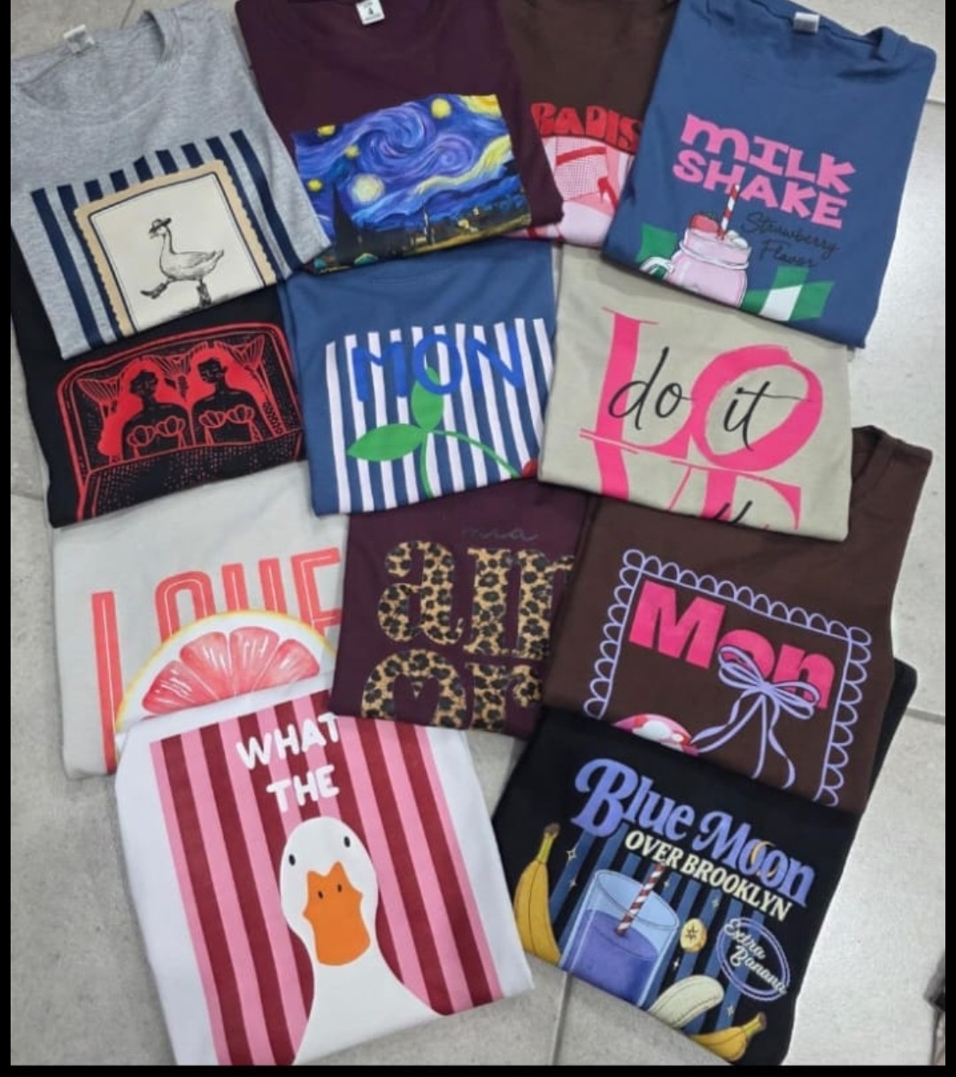 Remeras Estampadas Dama Talle Común - Imagen 3