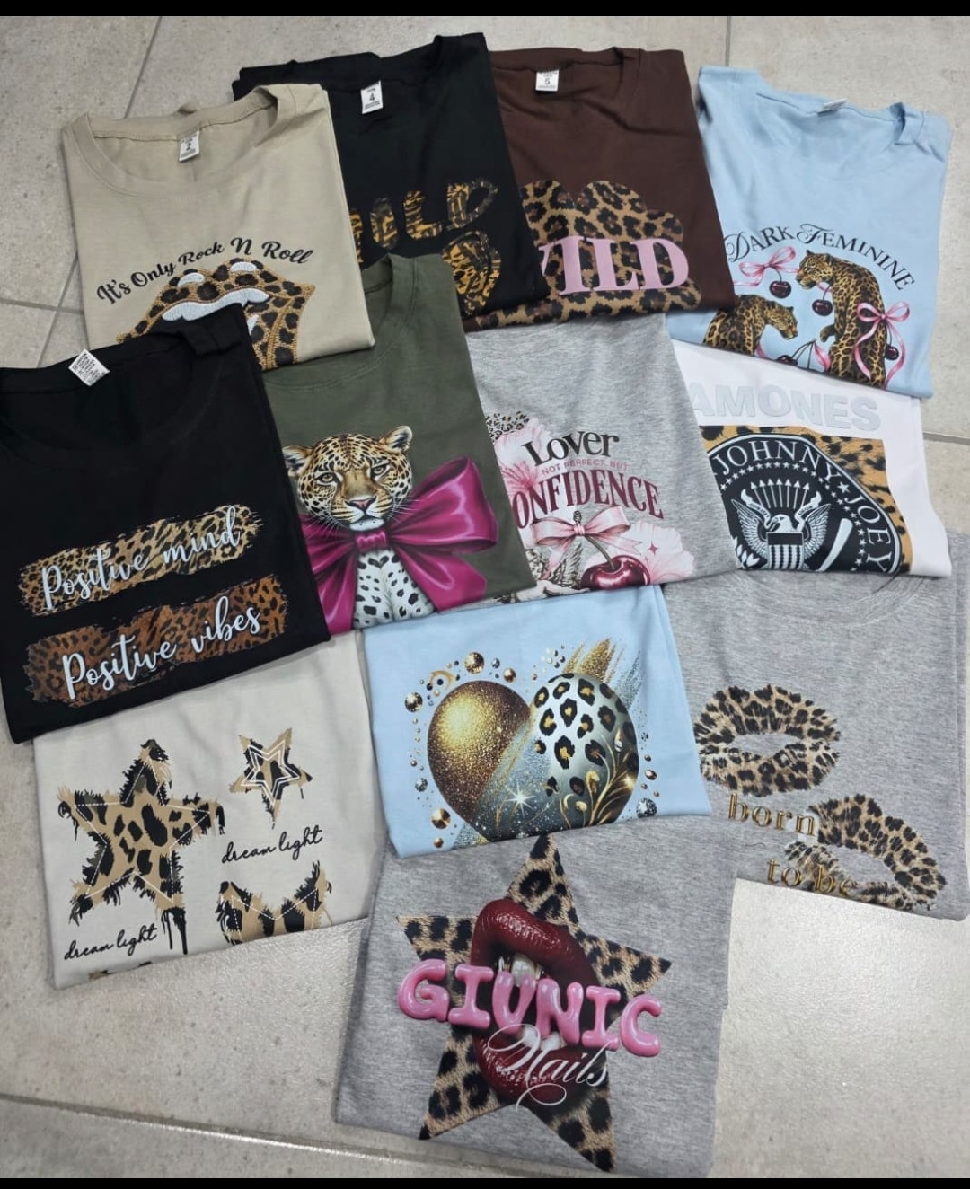 Remeras Estampadas Dama Talle Común - Imagen 5