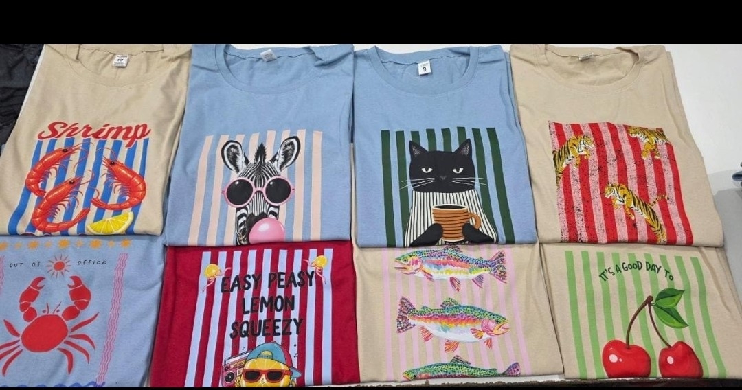 Remeras Estampadas Dama Talle Común - Imagen 7