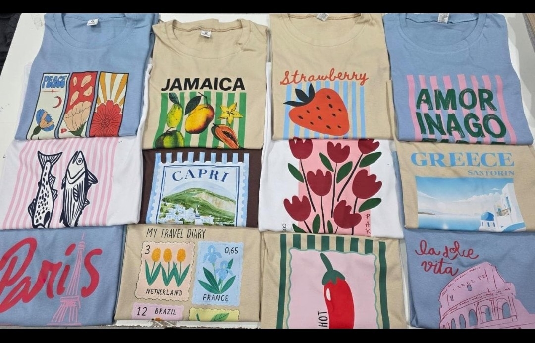 Remeras Estampadas Dama Talle Común - Imagen 8