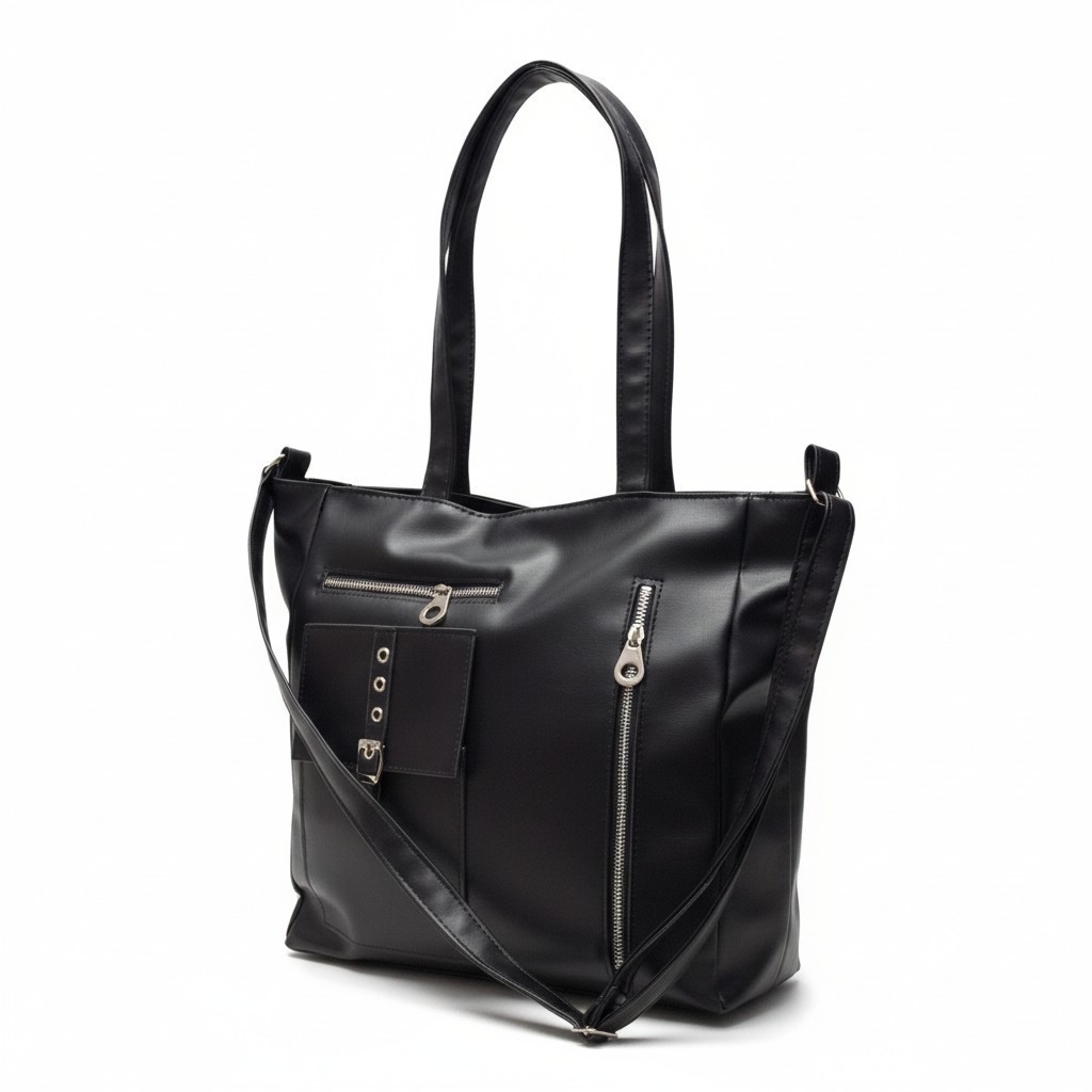 Bolso Tote Bag 2 Cierres, Mide 32cm X 34cm X 13cm Aprox,
marroquineria - Imagen 3
