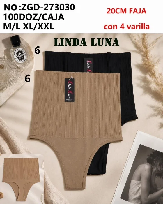 Colaless con Faja con 4 Varillas