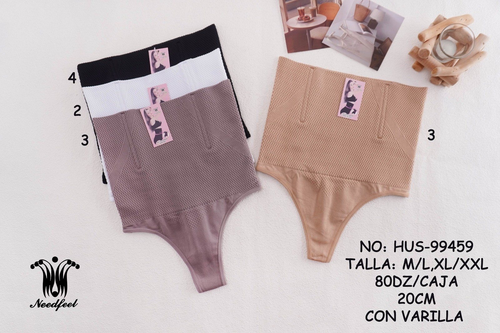 Colaless con Faja con 4 Varillas - Imagen 2