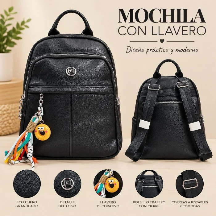 Mochila con Llavero
