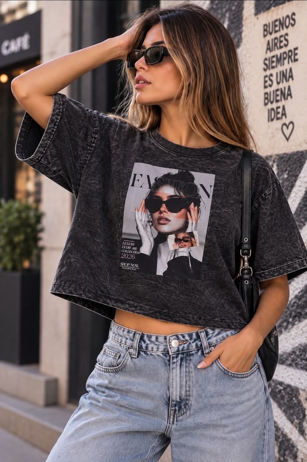 Pupera Crop Batik - Imagen 2