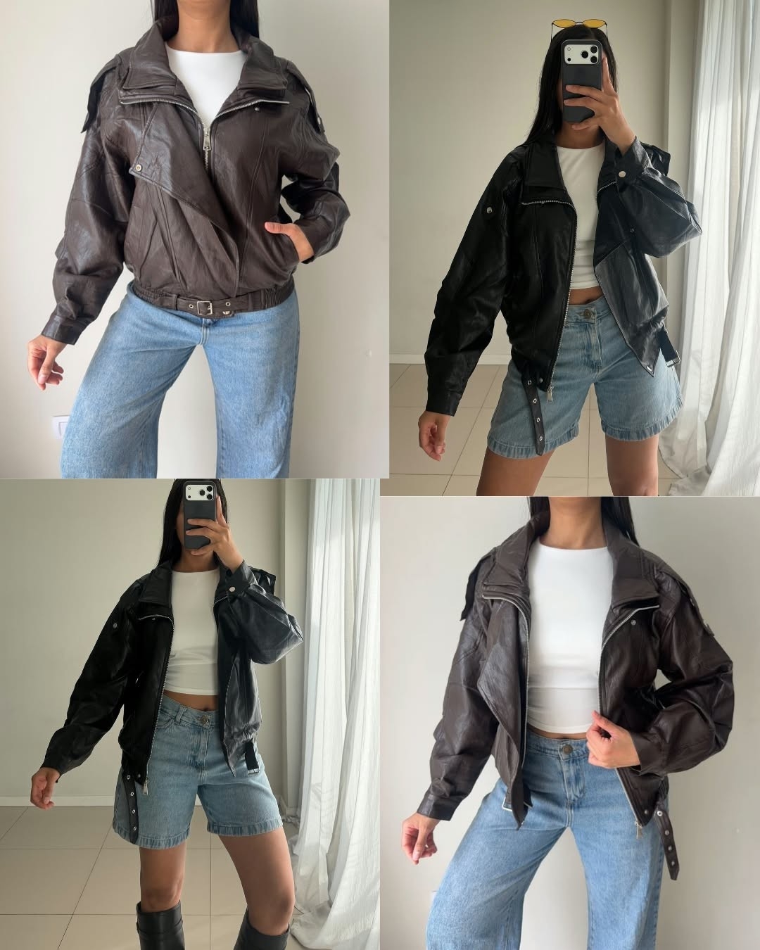 Campera Bomber Ecocuero - Imagen 2