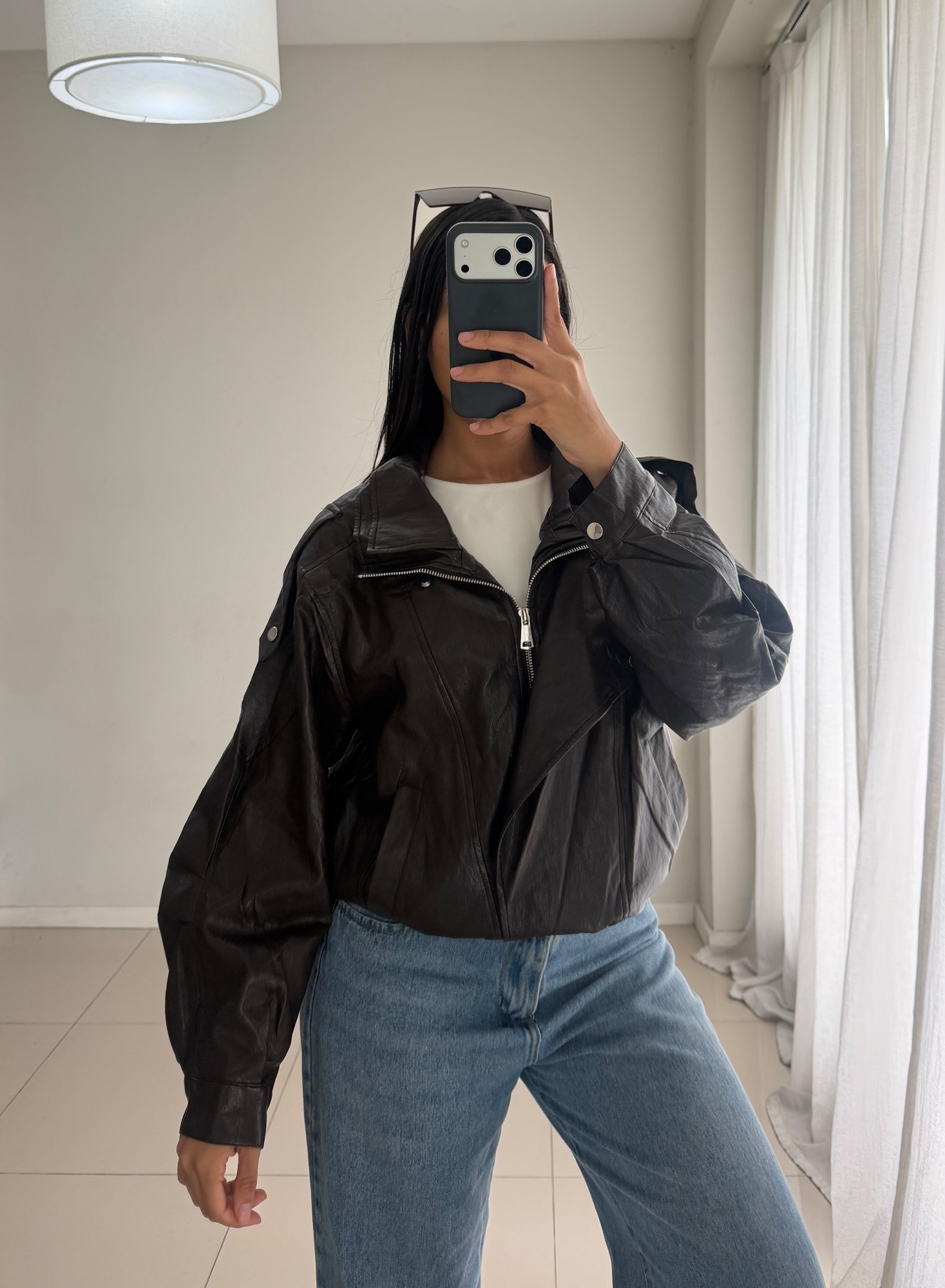 Campera Bomber Ecocuero - Imagen 3