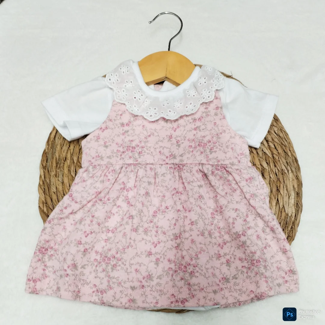 Vestido Pepi Body Puntilla y Jumper Plumeti - Imagen 1