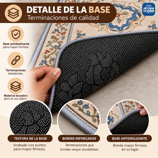 Set X2 Alfombras de Cocina | Mandala | Antideslizantes Elegante y Decorativo. - 7.png