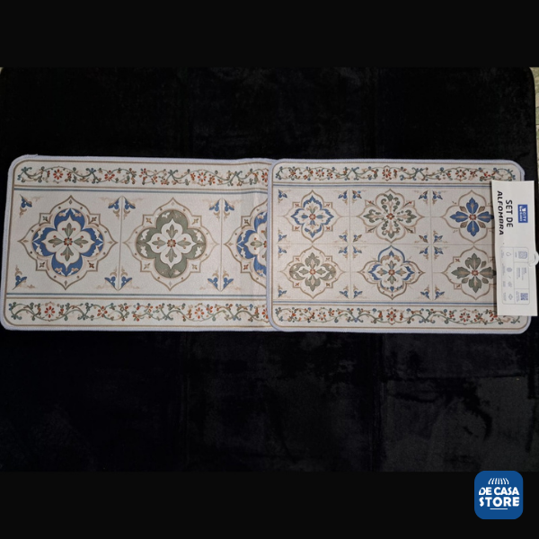 Set X2 Alfombras de Cocina | Mandala | Antideslizantes Elegante y Decorativo. - 8.png