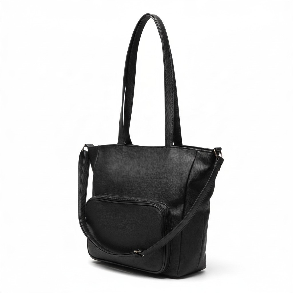 Bolso Tote Cargo Bolsillo Adelante, Mide 31cm X 32cm X 12cm Aprox, Marroquineria - Imagen 2