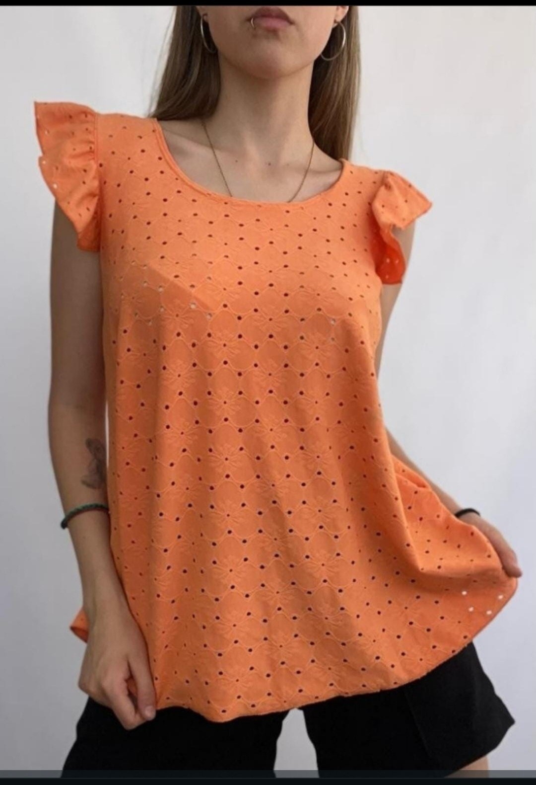 Blusa  de Broderi por Pedido 3 al 6 por Curva - Imagen 4