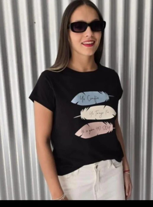 Remera de Algodondel 3 al 6 por Pedido y Curva