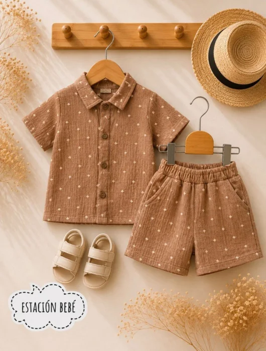 Conjuntos con Camisa Hawaii
