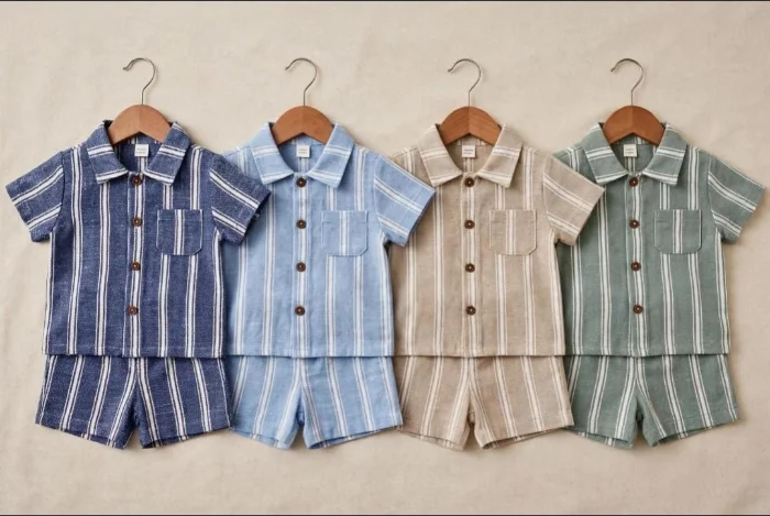 Conjunto Rayado con Camisa