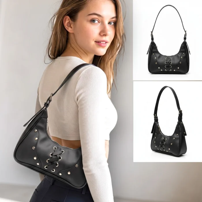Minibag Trenza, Forrada por Dentro, Mide 27cm X 13cm X 8cm Aproximado, Marroquineria