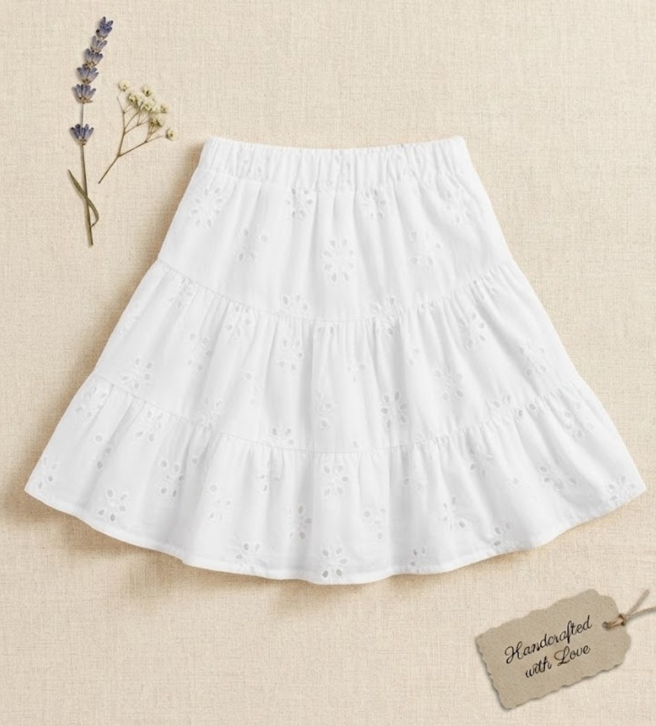 Polleras de Broderie Bebé - Imagen 3