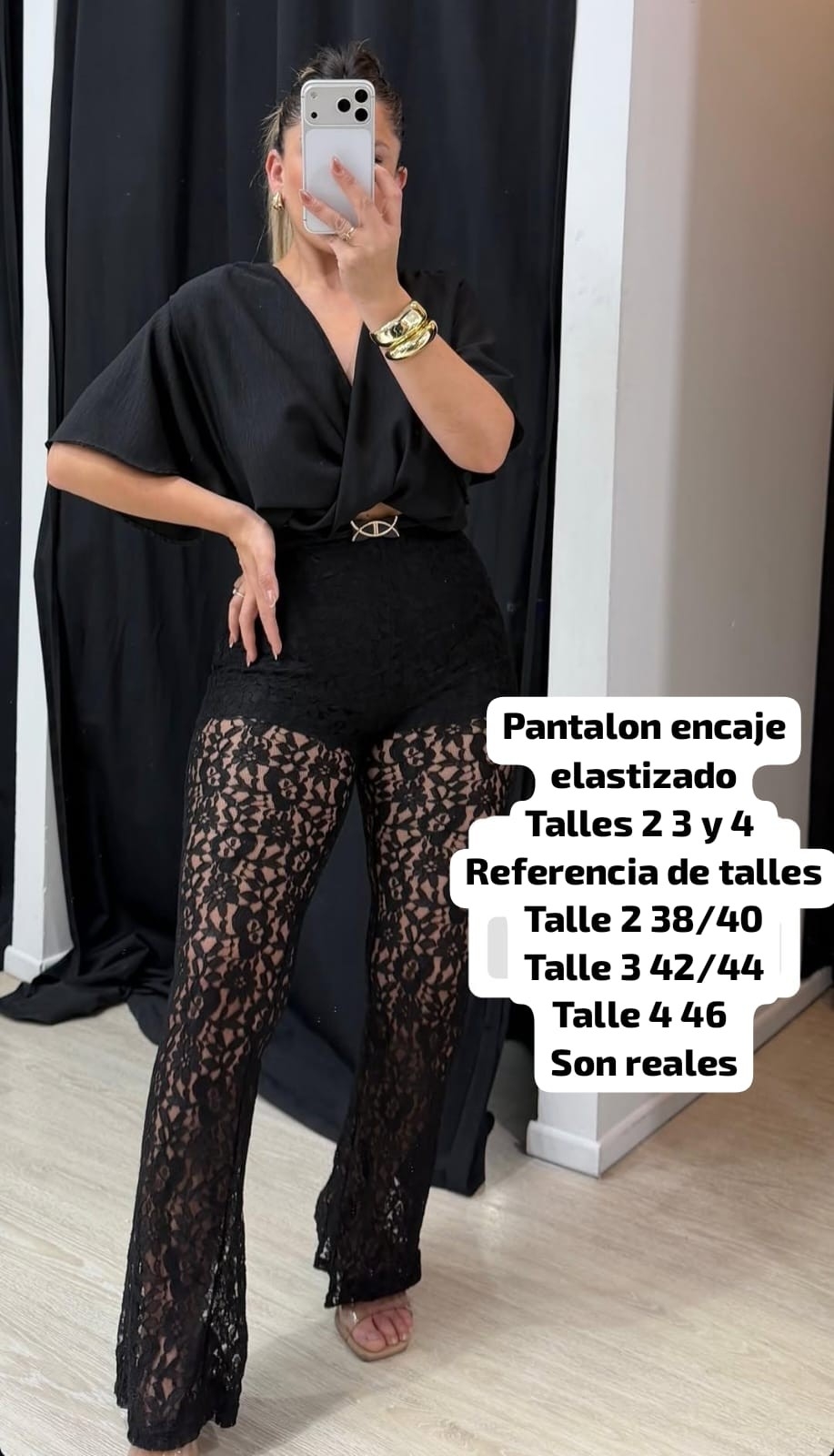 Pantalón Encaje - Imagen 3