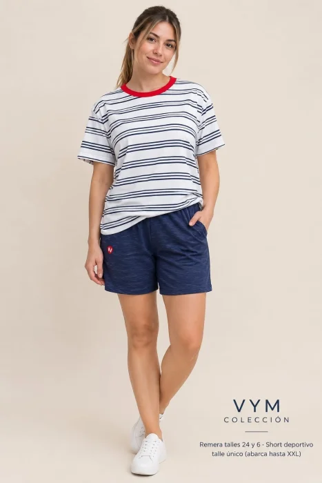 Remera Rayada
