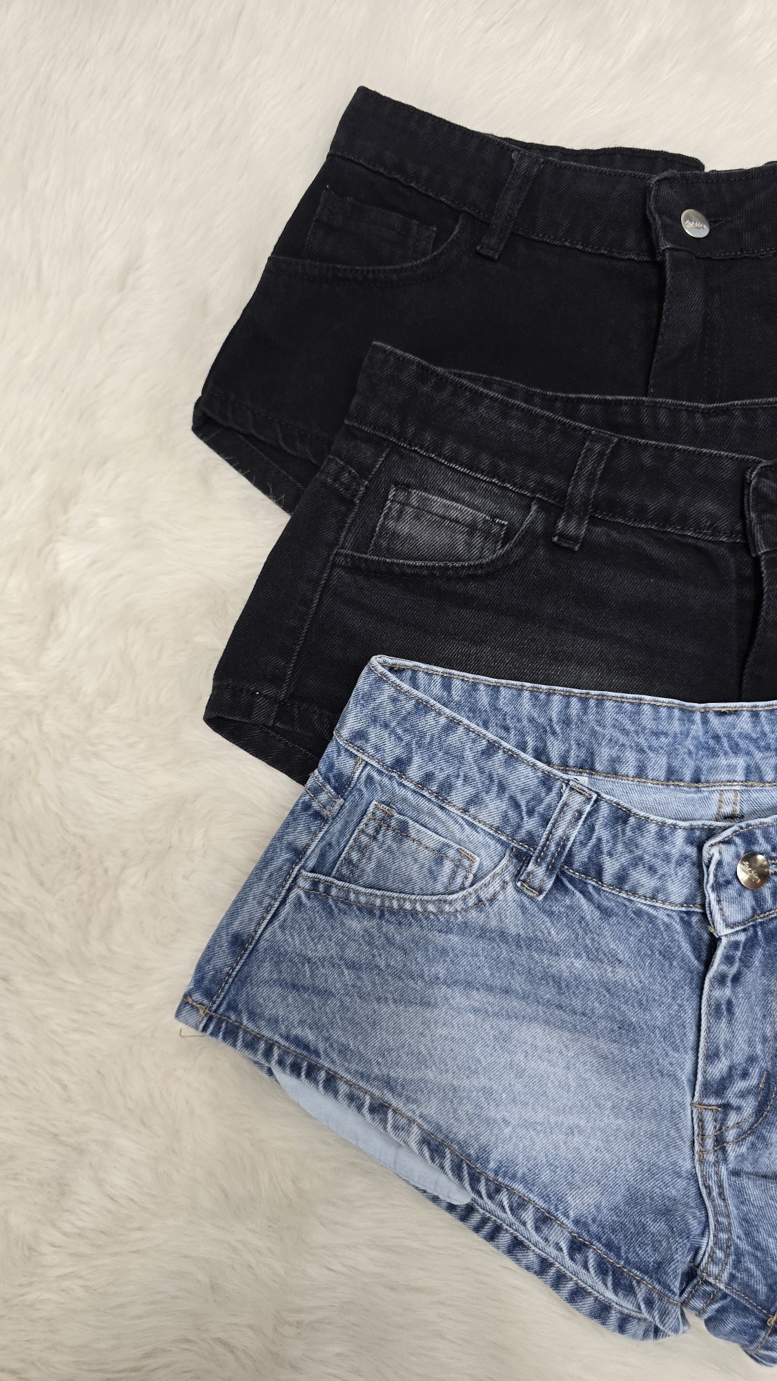 Short Tiro bajo Azul - Imagen 2