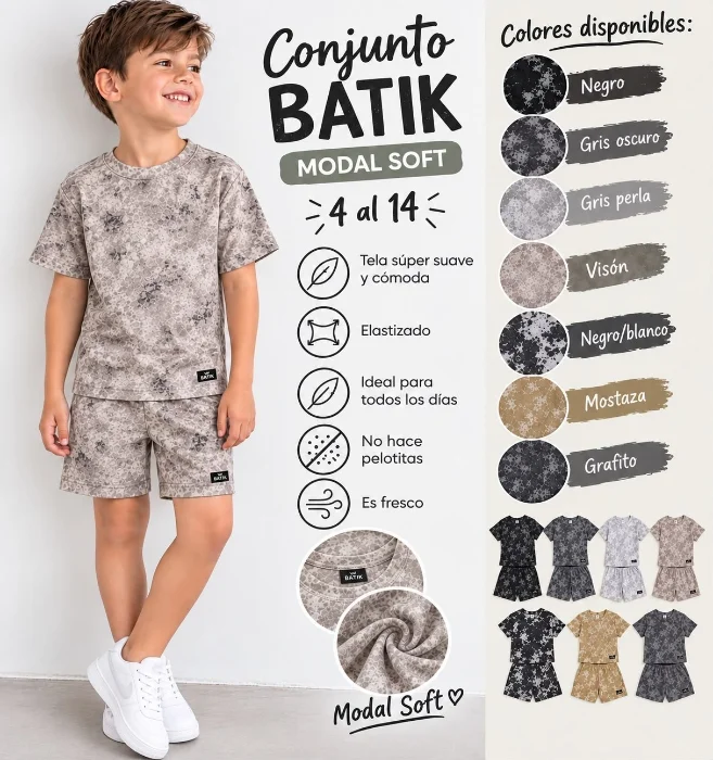 Conjunto Batik Soft