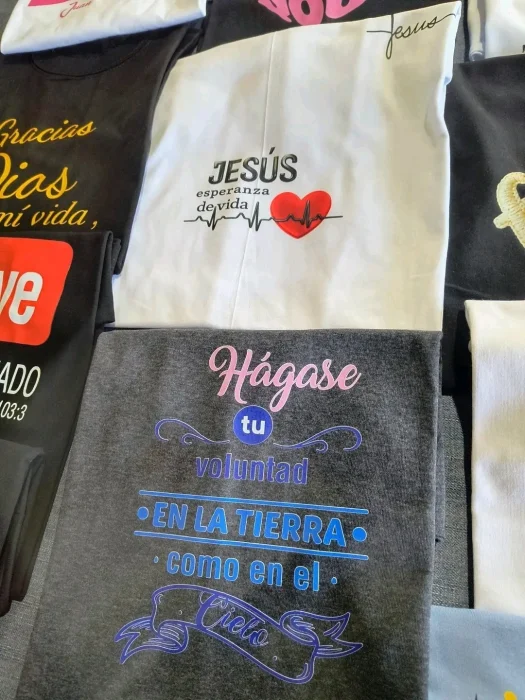 Remeras con Frases Cristianas