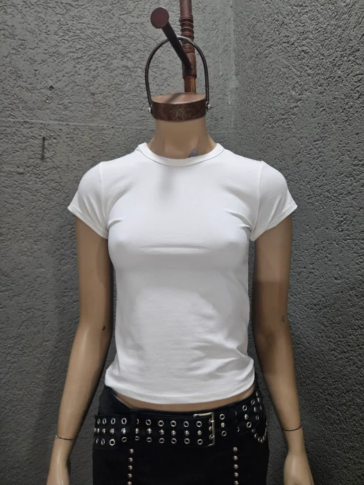 Remera Algodon Lycra
