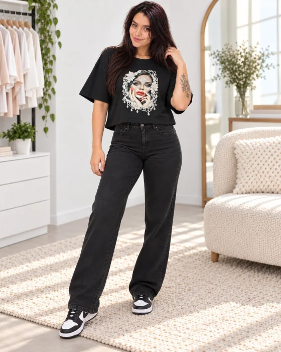 Puperas Estampadas Oversize