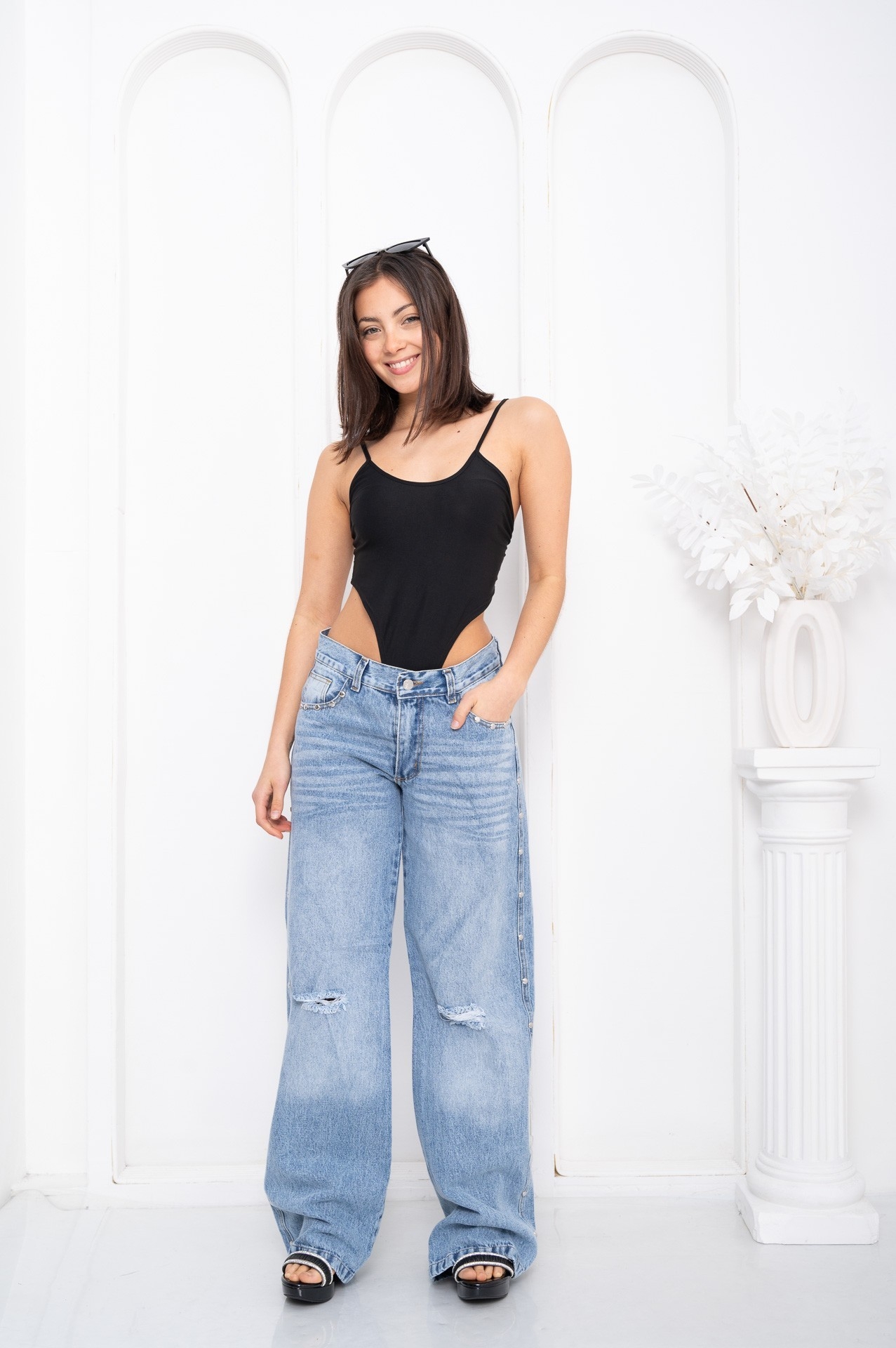 Wide Leg Tiro bajo - Imagen 2