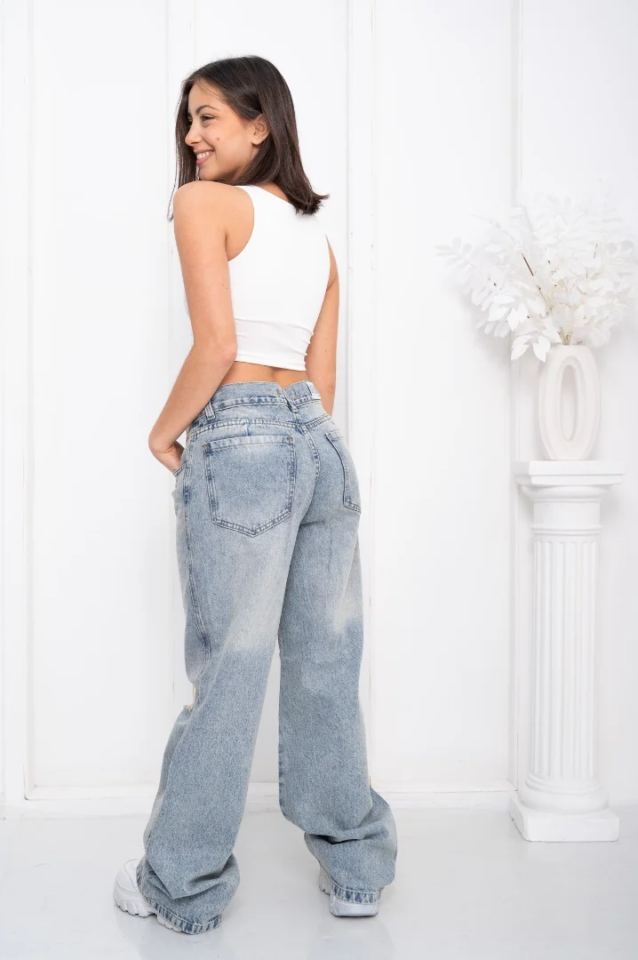 Wide Leg Tiro bajo - Imagen 4