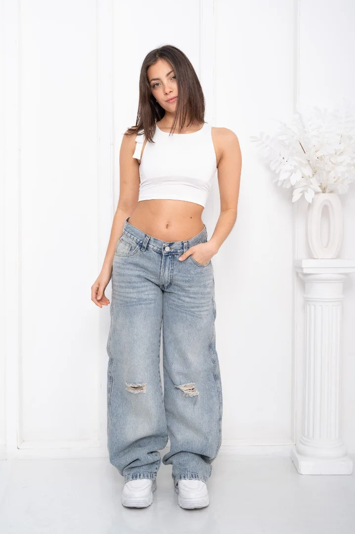 Wide Leg Tiro bajo - Imagen 5
