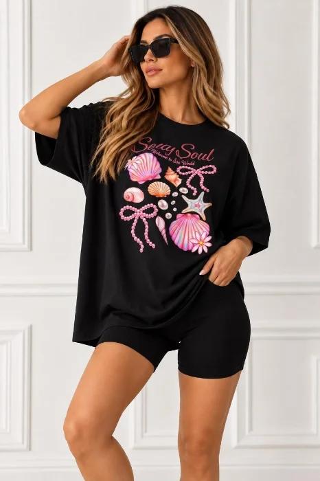 Remera Tendencia Algodón