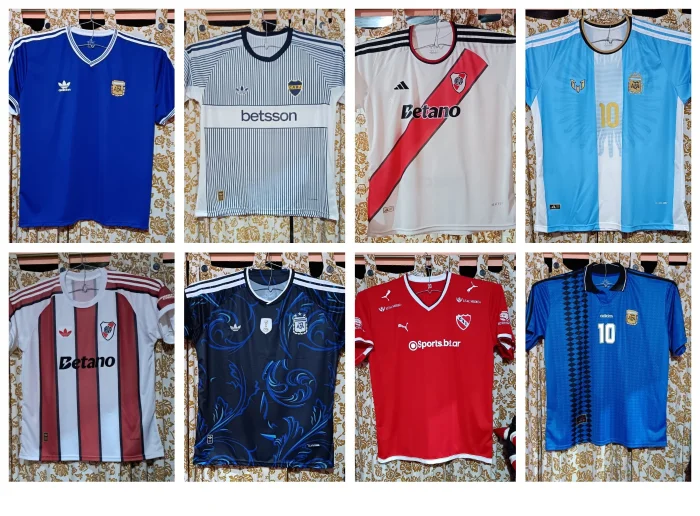 Camisetas Talla Especial 6 al 10 . Boca , River Argentina