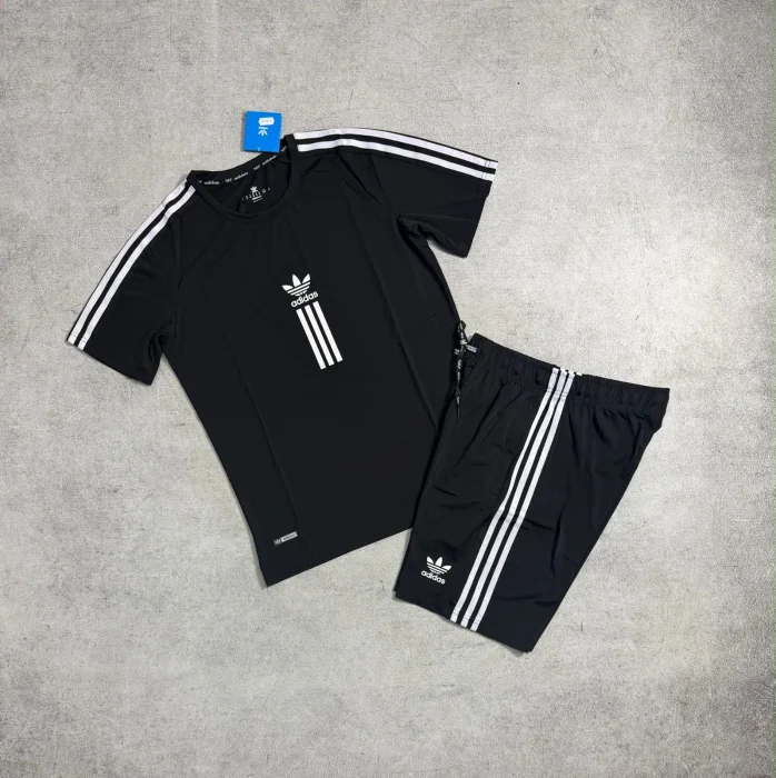 Conjunto Adi Das Premium Importado Remera Bermuda