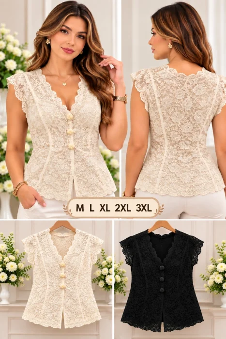 Blusa con Encaje