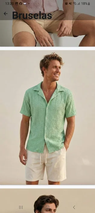 Camisa Hawai Bruselas M/ Corta