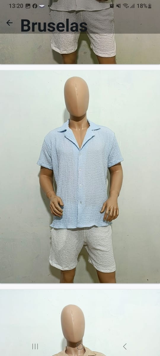 Camisa Hawai Bruselas M/ Corta - Imagen 2