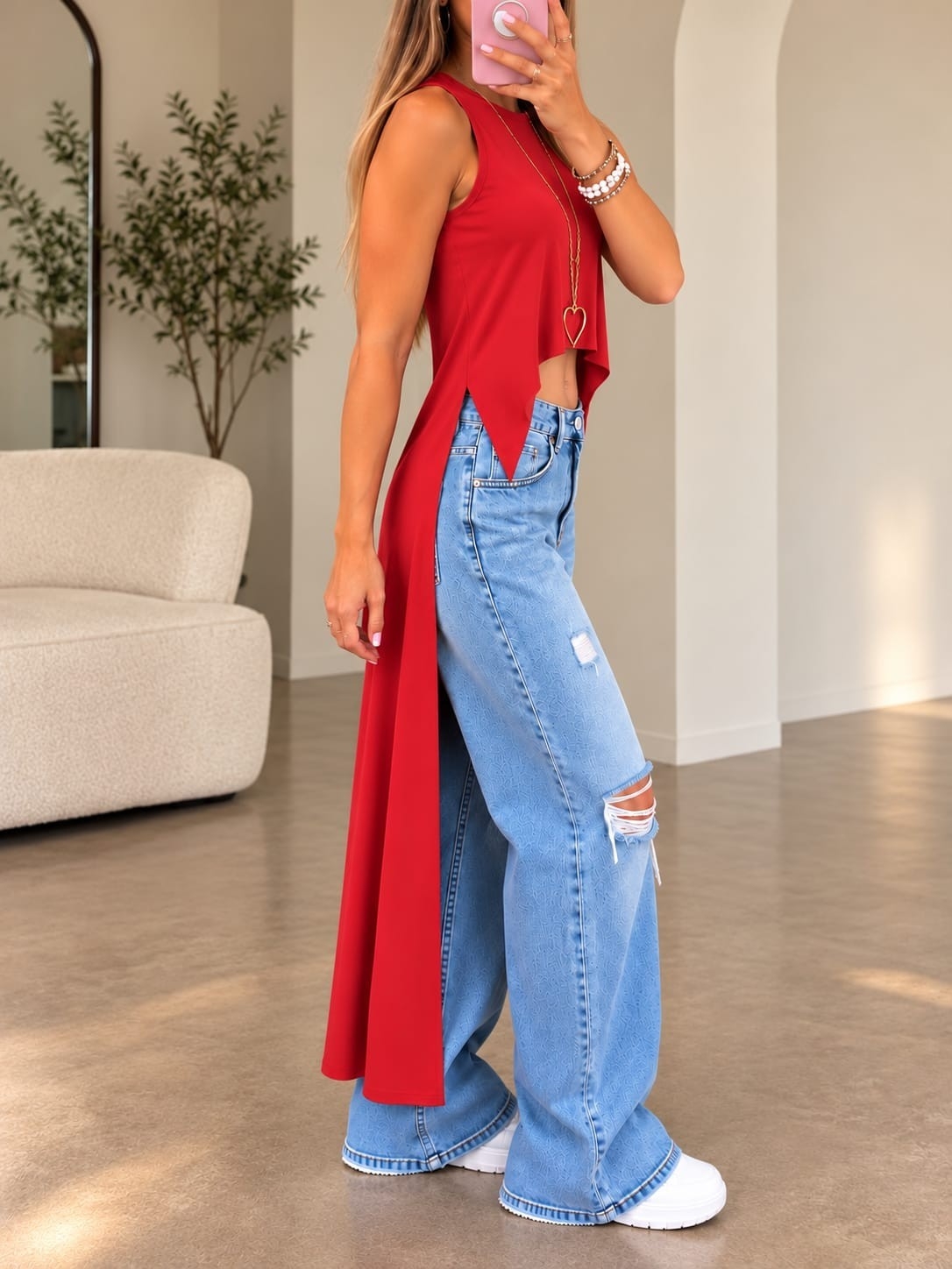 Remeron Sky Moda Total Asimetrico - Imagen 2