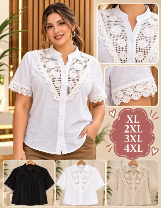 Camisa Lino con Hilo